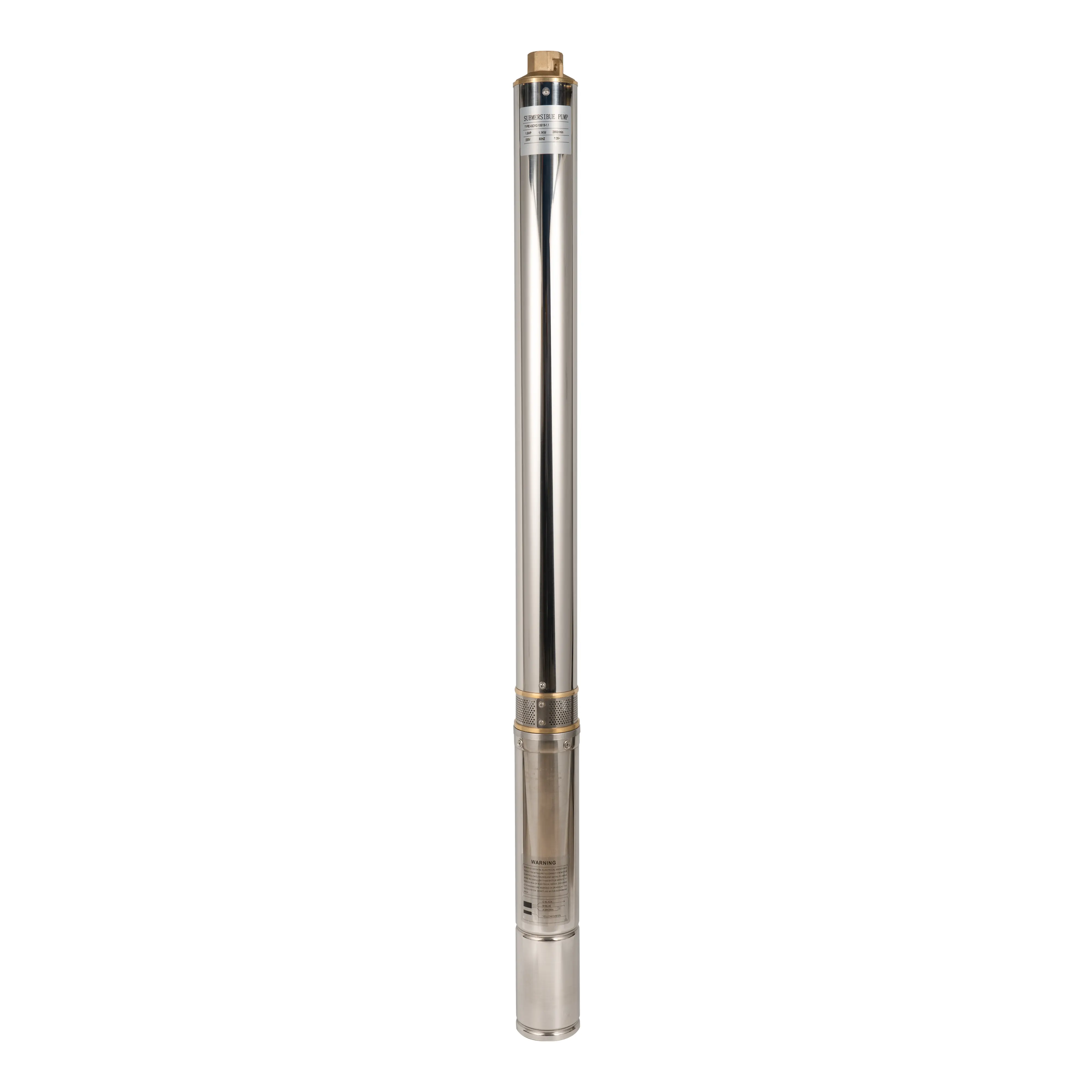 4SDM 1.1KW 220V Deep Well Submersible Pump 50HZ Water Pump for Domestic and Industrial Applications.